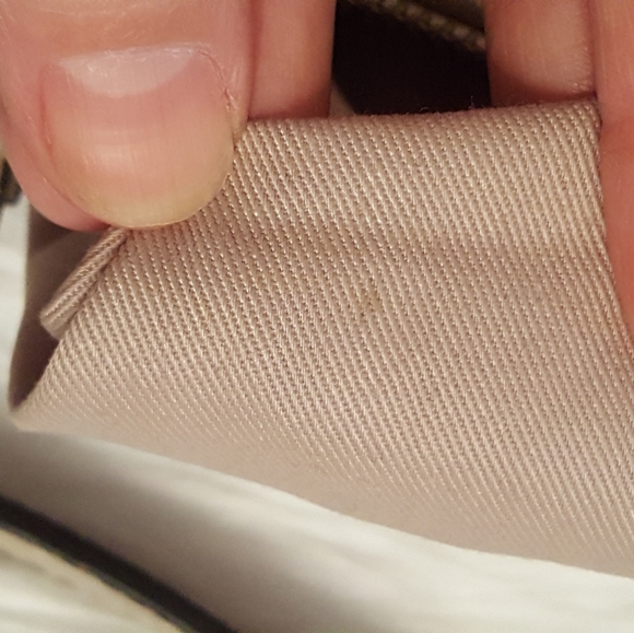 NWOT The Limited Beige Shoulder Bag 2 tiny spots - Picture 9 of 10